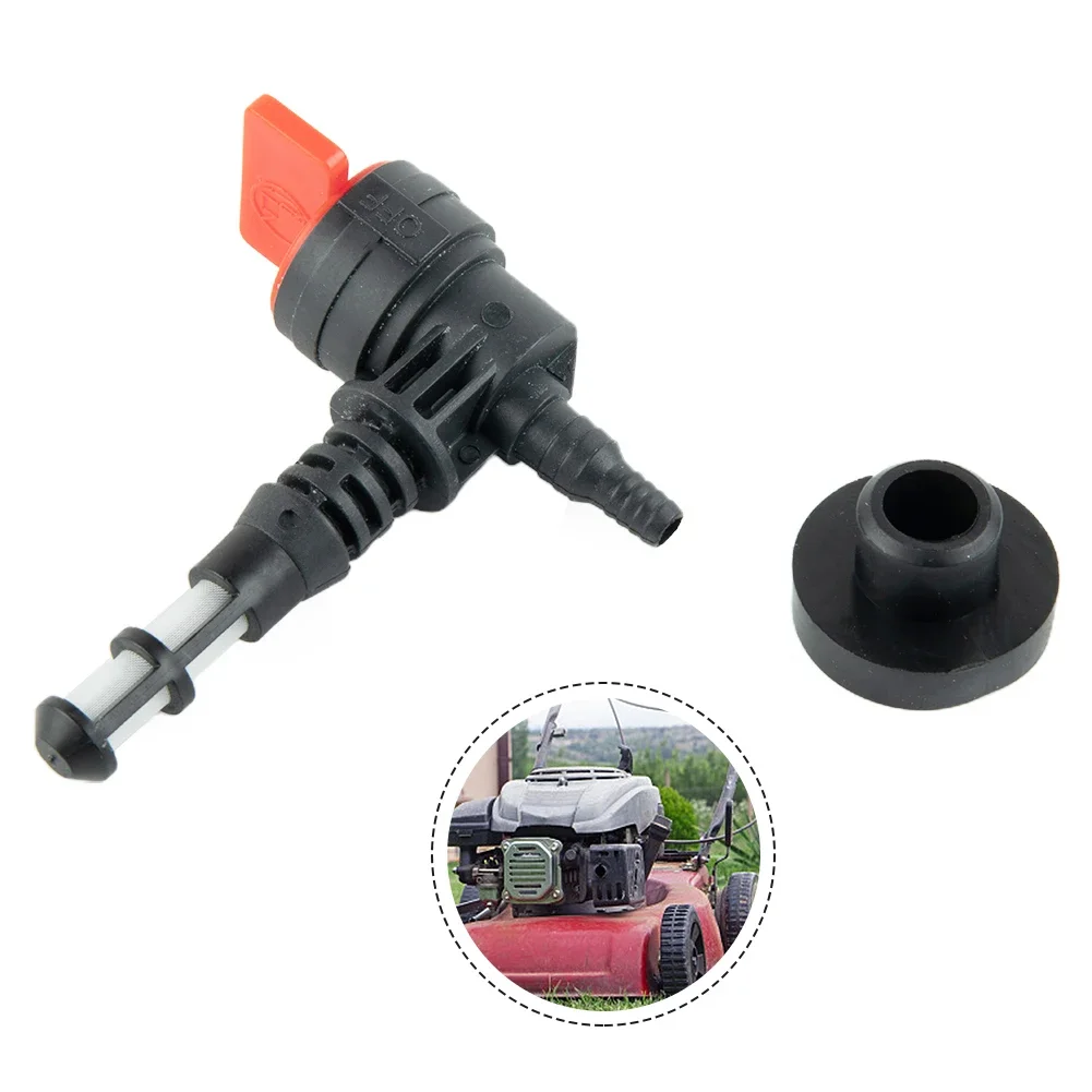 

Lawn Mower Parts Fuel Shut Off Valve For Oregon 07-407 Garden Power Tool Grommet Replacement 208961 For 92980GS With Rubber Seal