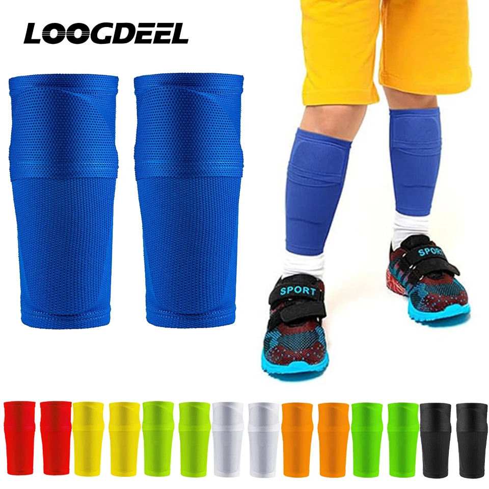 

Loogdeel 1Pair Soccer Soccer Shin Guards Sleeves Adults Children Socks Football Sports Socks Kid Basketball Stockings Boys Girls