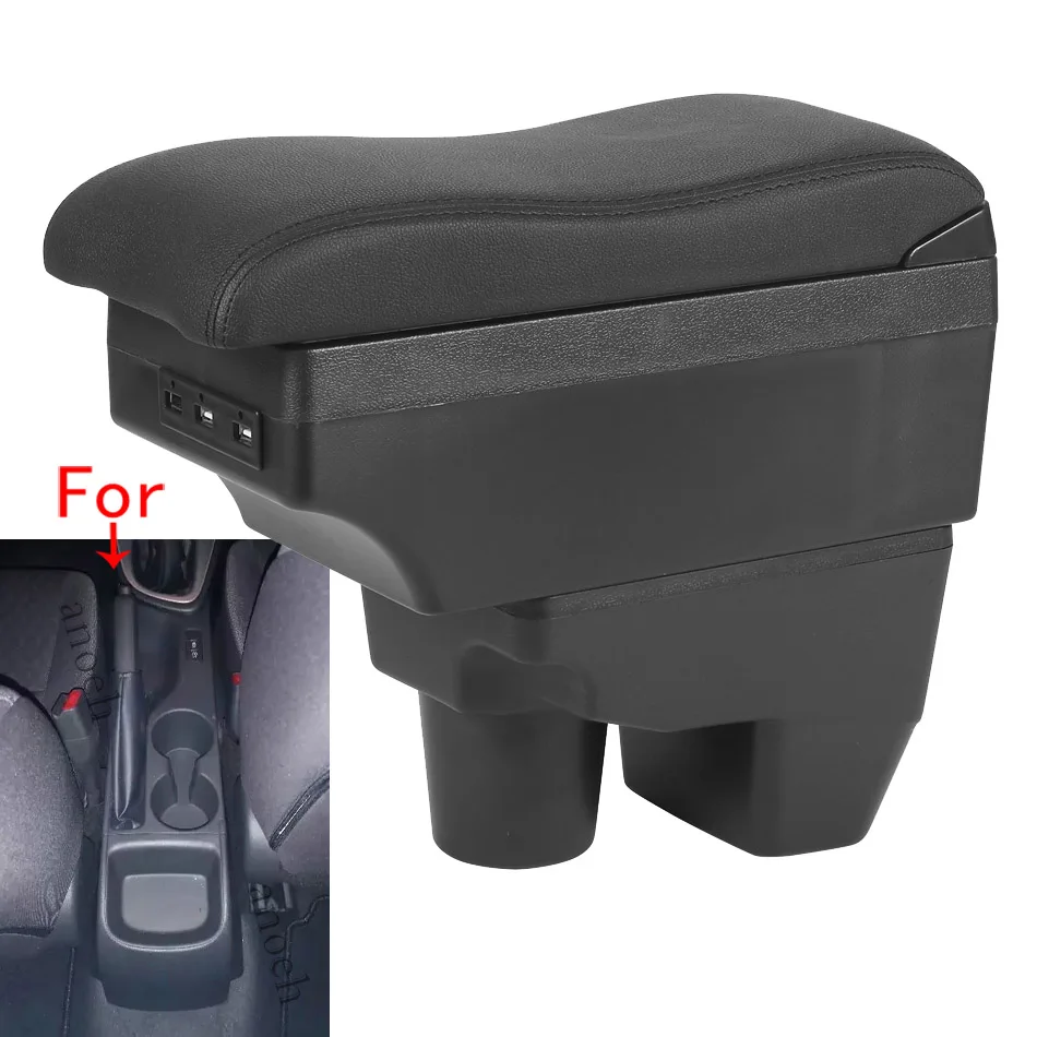 For Toyota Yaris Armrest For Toyota Yaris Elegant Car Armrest box 2021 2022 Car Storage Box Curved Surface leather Dedicated