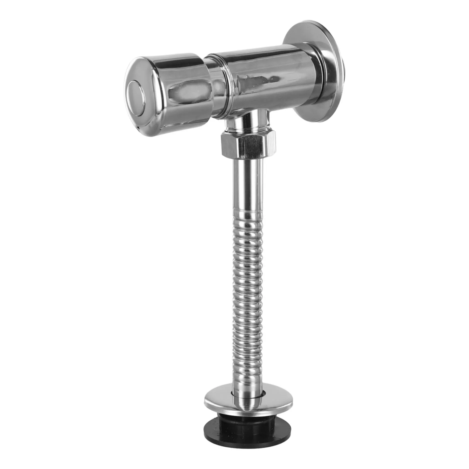 Bathrooms Closestool Drainage Valve Different Hand Press Practical Public Toilets Simple Appearance Flush Valve