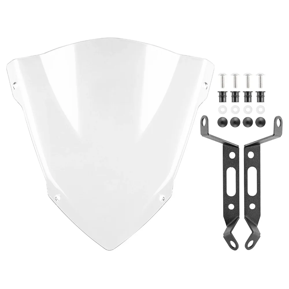 

For Yamaha 2018-2020 Motorcycle Windscreen Windshield Deflector Protector Accessories 2019 MT07 MT 07 Wind Screen Shield