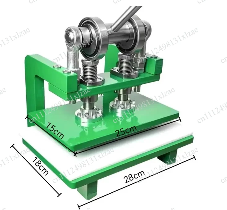 Hand Press Die Cutting Machine, Small Manual Punching Press for Leather, Cardboard & Soft Materials