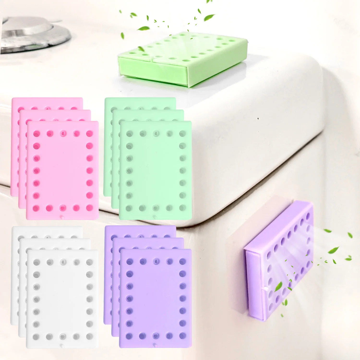 30/1x معطرات الهواء الصلبة طويلة الأمد الروائح العطر أقراص البخور مزيل الروائح للمنزل خزانة الحمام المرحاض سيارة #2