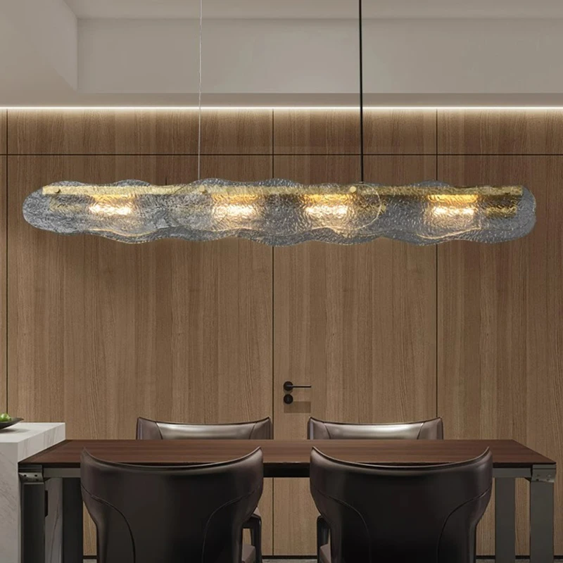 Modern Long LED Pendant Light Used for Living Dining Room Food Table Kitchen Bedroom Chandelier Home Decor Lighting Fixtures