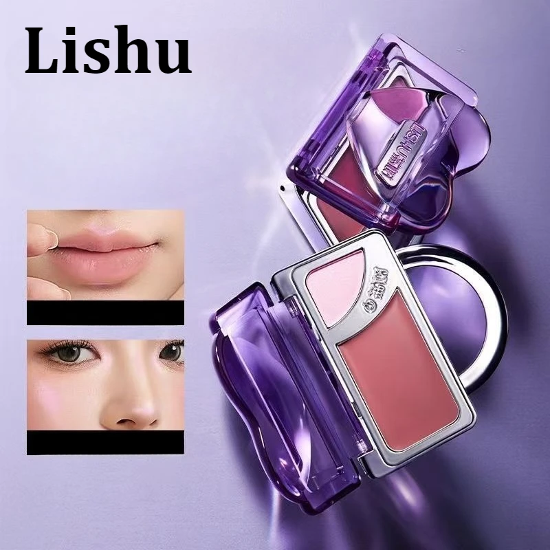 Lishu Cosmetics Dual-Purpose Multi-Use Cream Concealer Highlighter & Contour All-in-One Facial Blush Palette Long-lasting Makeup