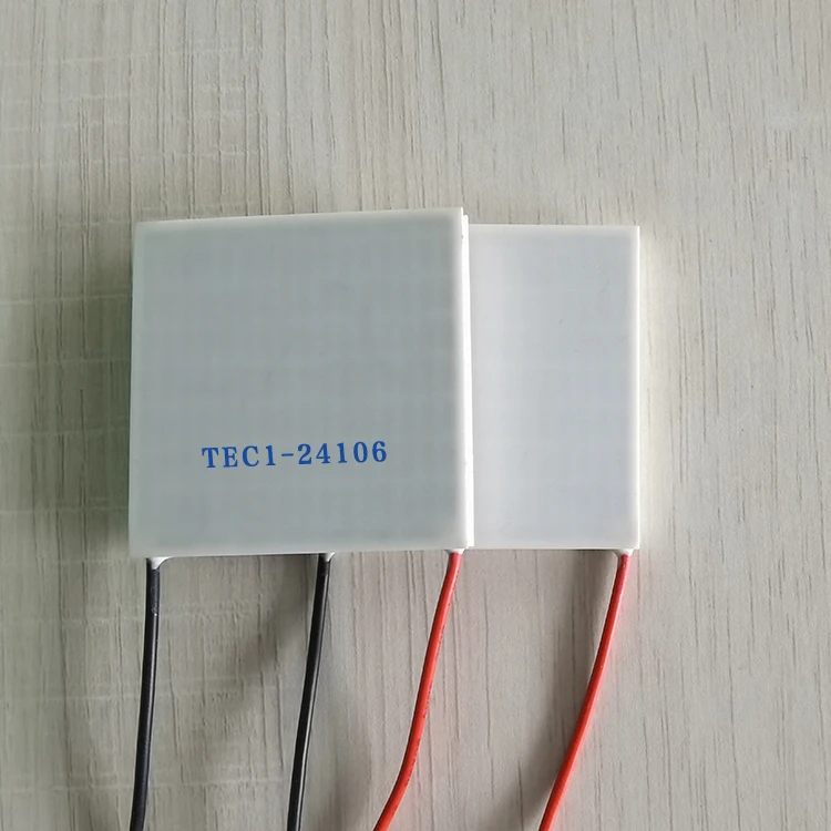 TEC1-24106 Semiconductor Refrigeration Chip DC24V-29V Cooling Platform Low Temperature Experiment 50x50mm