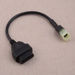 Motorbike 4 Pin OBD2 Diagnostic Code Reader Cable Adapter Fit for Honda ATV CBR1000RR CBR600RR VFR 800 CRF1000 CB1100 NC750