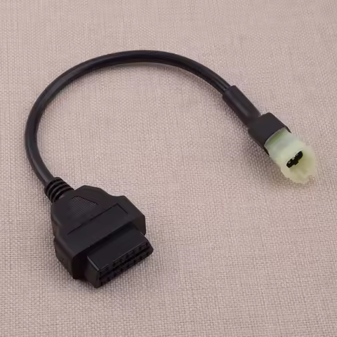 Motorbike 4 Pin OBD2 Diagnostic Code Reader Cable Adapter Fit for Honda ATV CBR1000RR CBR600RR VFR 800 CRF1000 CB1100 NC750