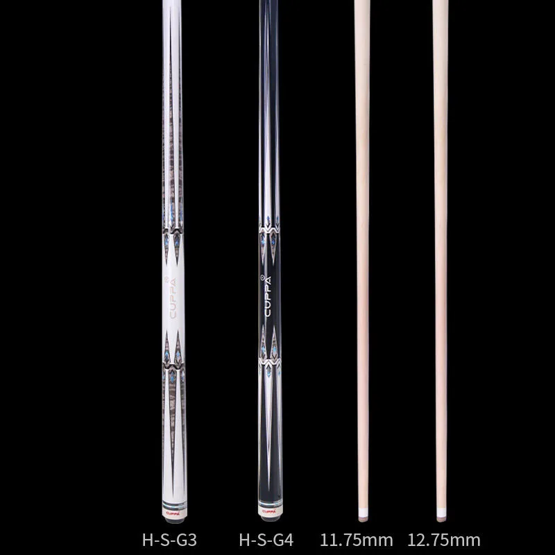 2022 New Preoaidr Billiard Cue SHUI NIAO 11.75mm 12.75mm  Tips with Pool Cue Case Set Black White Colors