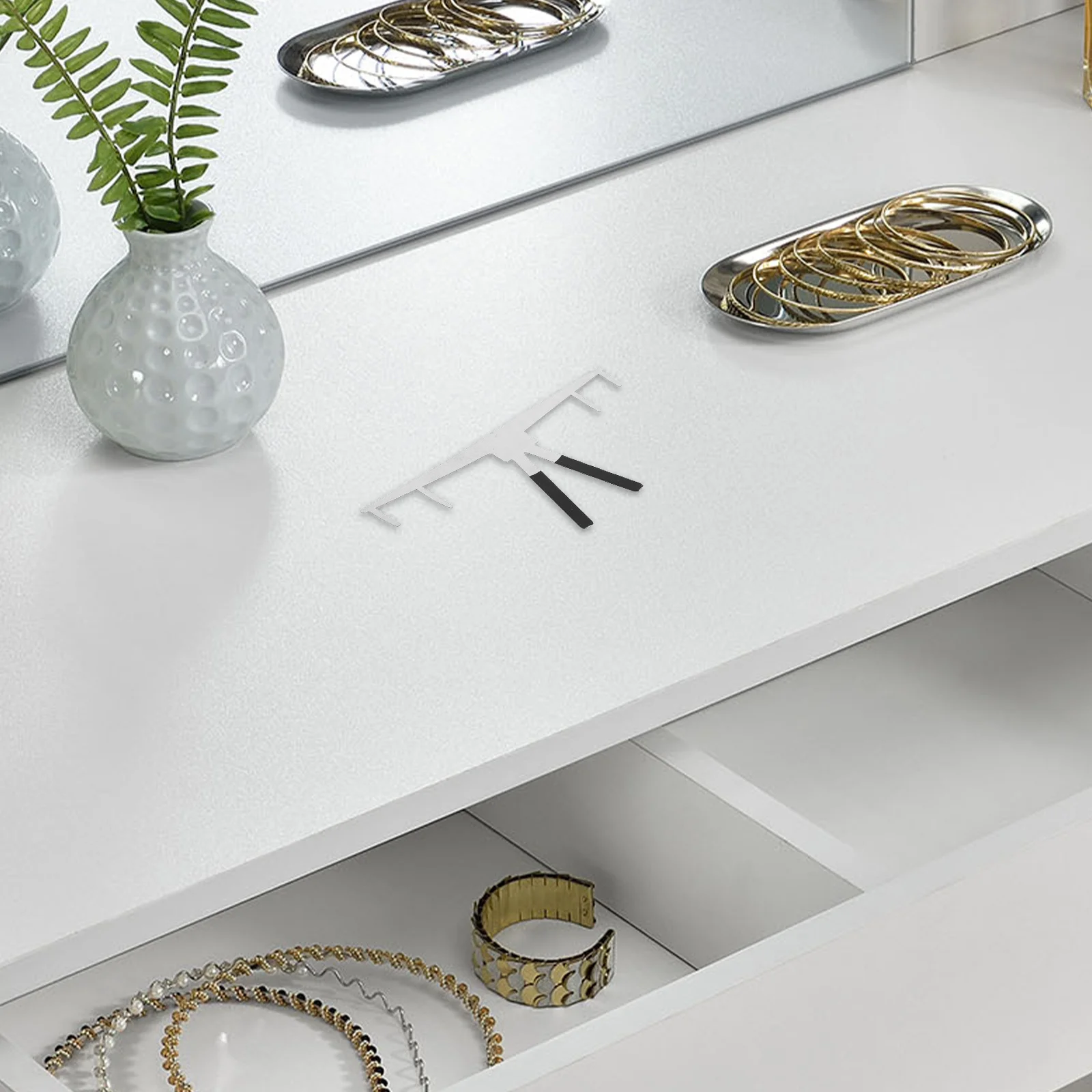 

Stainless Steel Eyebrow Ruler Advanced Positioning Brow Tattooing Tool Symmetry Measuring Brow Mapping Ruler Professional