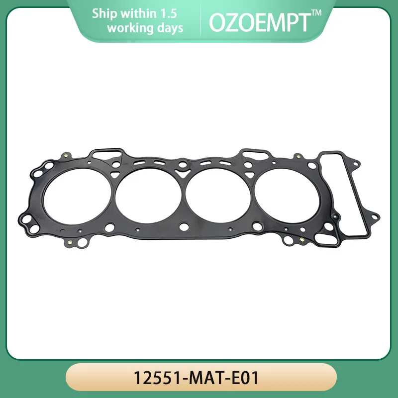 OZOEMPT GASKET CYLINDER HEAD For CBR1100XX 97-03 CB1100 X-11 00-03 Replace OEM: 12551-MAT-E01