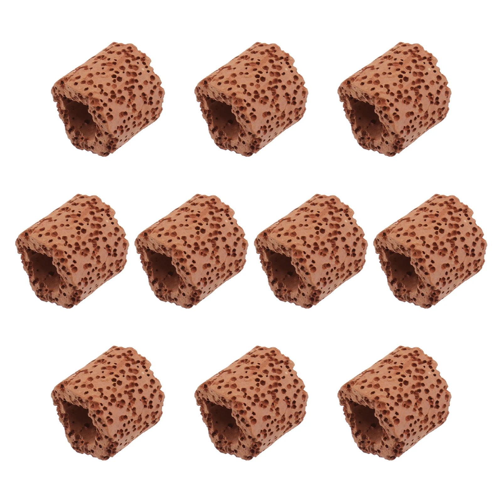 

10 Pcs Water Plant Fixed Ring Durable Aquarium Pottery Fish Tank Decor Grass Holder Aquatic Plants Landscape Planter Gardening