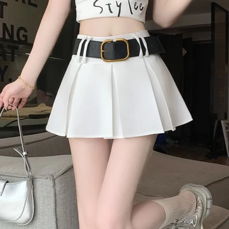 Geplooide Rokken Voor Dames In Streetwear Voor Alle Wedstrijden, Zoete Pittige Meisjes, Klassieke Populaire Mini Koreaanse Mode A-Lijn Harajuku Chic Trendy