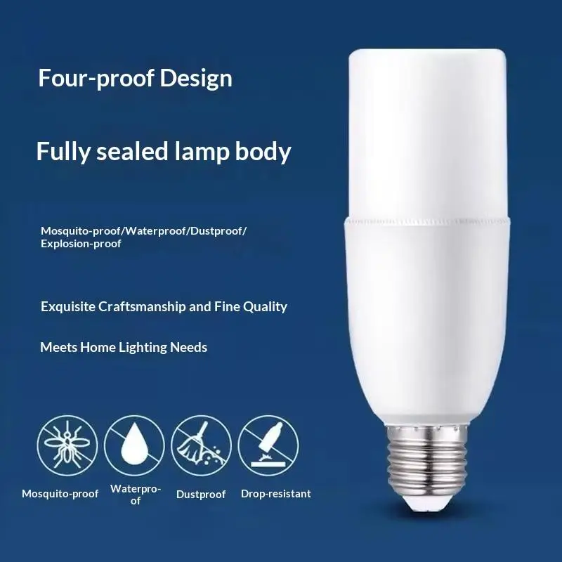 1PC 5-20W E27 220V LED Bulb Lamp Cold White Spotlight 360° Beam Angle For Home Living Room Ceiling Fan Lighting Accessories