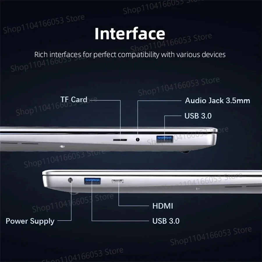 2024 Ultra Slim i7 Laptop Computer PC 14.1\