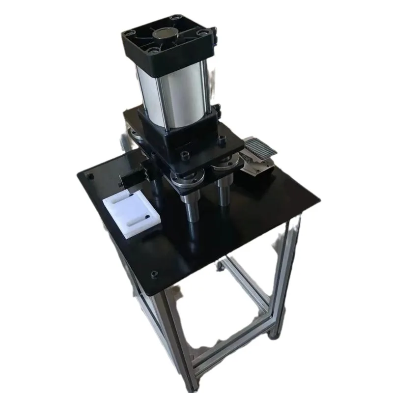 Gasket Point Pressing Aluminum Joint Machine Mirror Frame Forming Equipment Aluminum Head and Tail Locking Machine