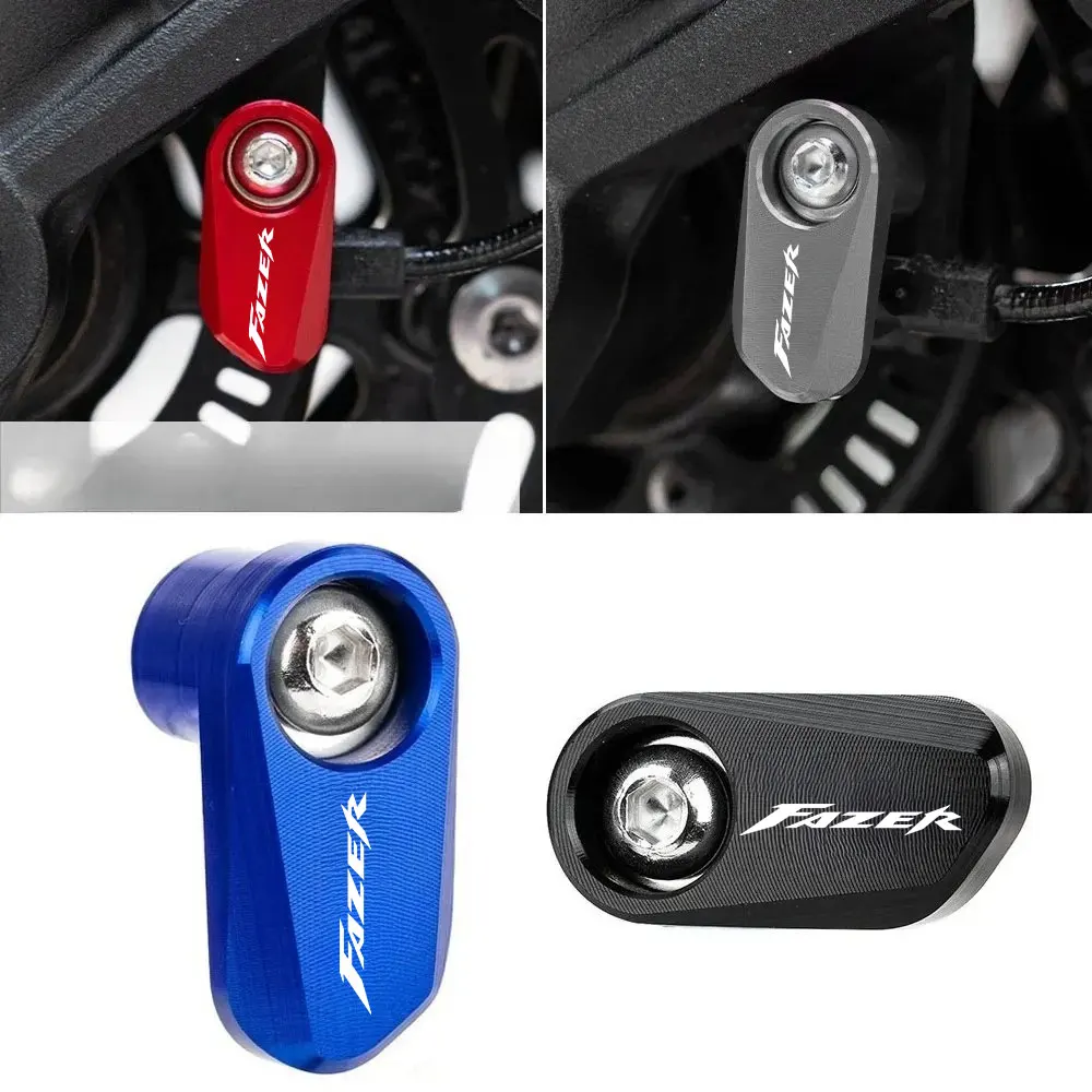 لياماها FZ1 Fazer 2006-2015 FZ6 FZ-6 FZ 6 FZ6R 2004-2012 FZ8 دراجة نارية الجبهة الخلفية عجلة ABS الاستشعار حماية غطاء حماية