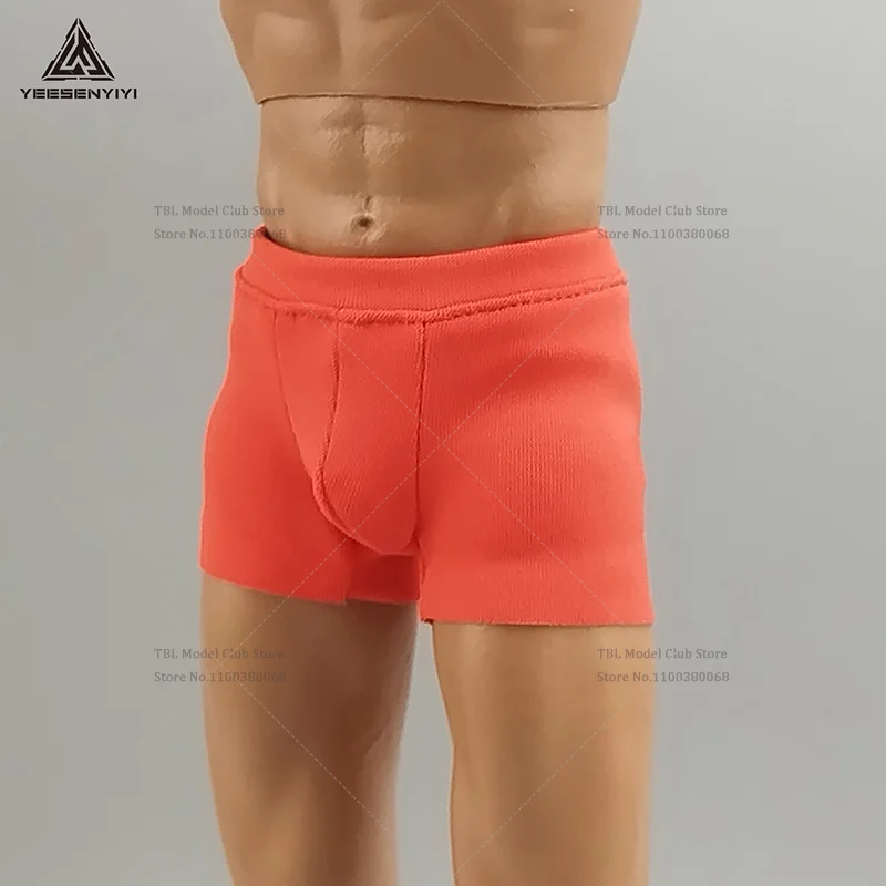 1/6 Schaal Mannelijke Kleding Boxer Briefs Effen Kleur Onderbroek 8 Kleur Optioneel Voor Worldbox AT020 12 inch Action Figure soldaat