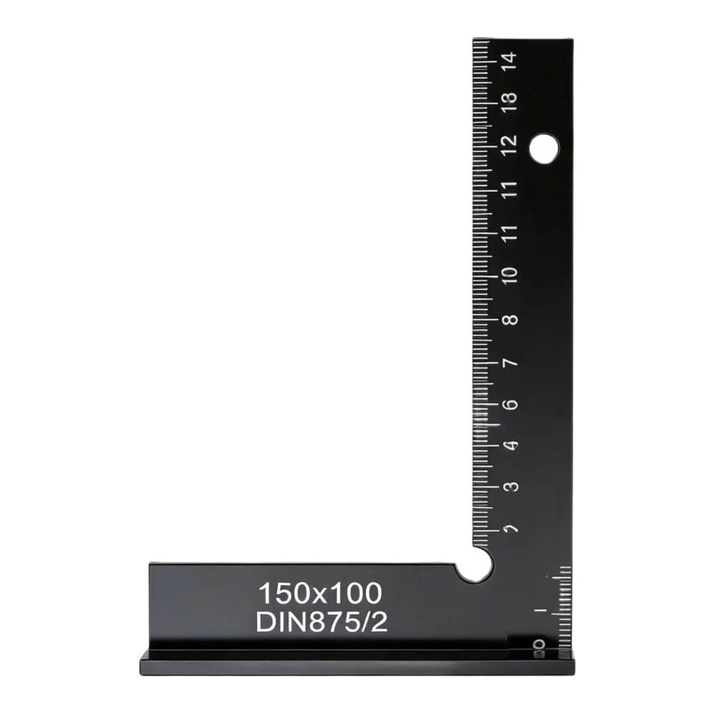 Clear Scale Layout Ruler Measuring Instrument 150 X 100mm Woodworking Ruler High-precision Standards Clear Scale Markings