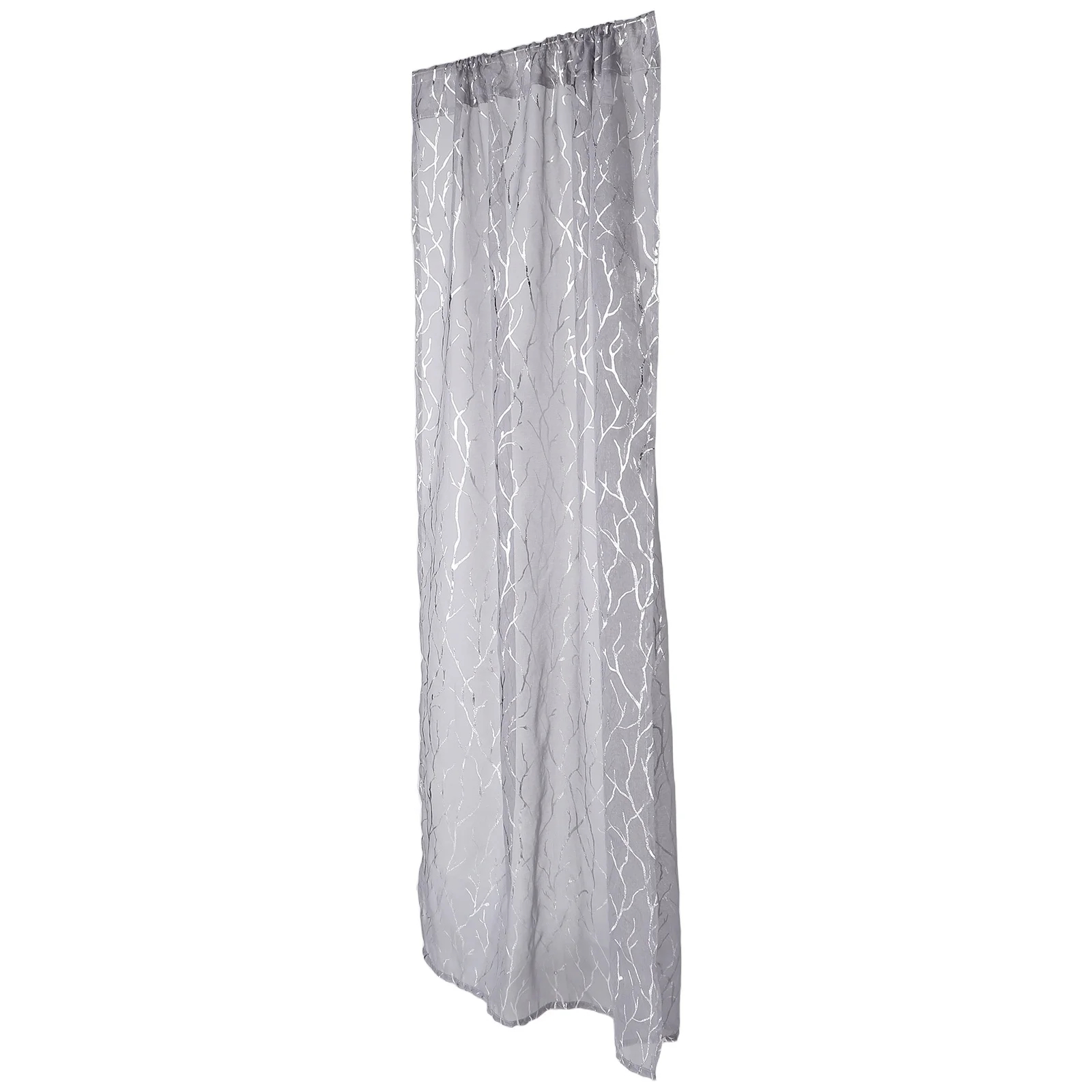 

Privacy Sheer Curtain Single Panel Lightweight Drapes for Door Window Farmhouse Living Room Decor