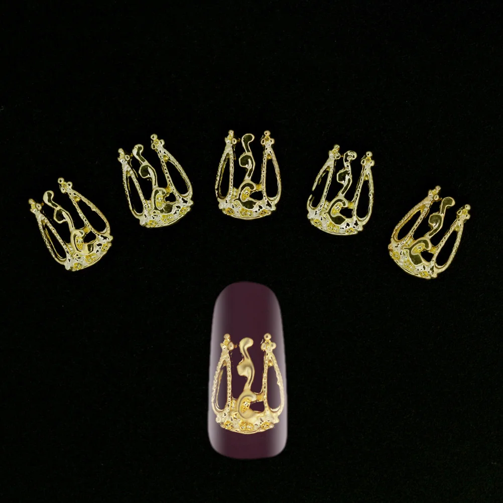 

20Pcs Glitter Nail Art Charms Decor Manicure Ornament Set for Creative DIY Nail Art Decoration At Home Manicure Charm