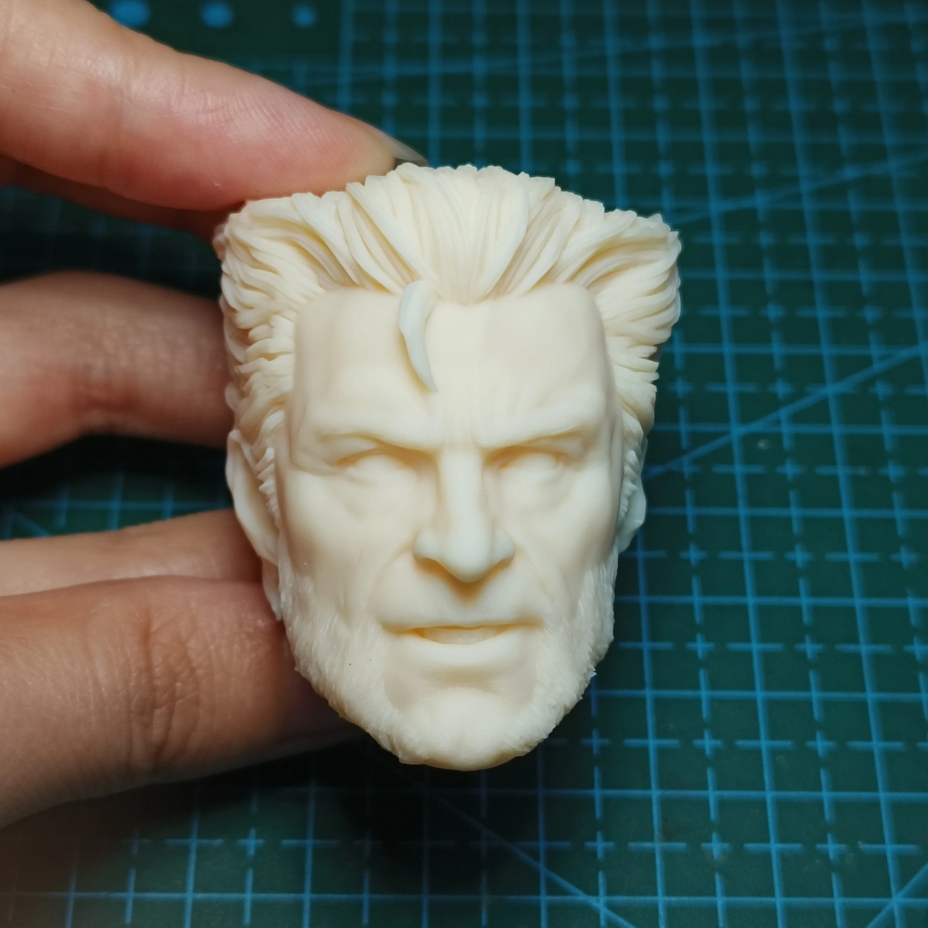 

Hugh Jackman 3D printing Male Head Sculpt 1/6 Scale Sculpture Carving Fit 12'' Inch Action Figure Action Figure