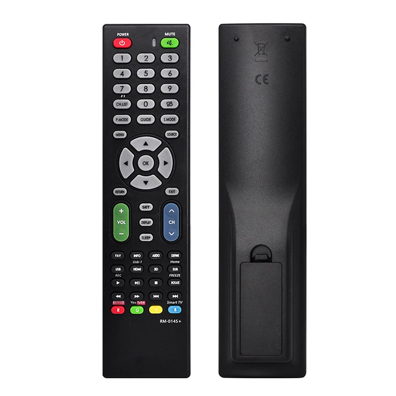 Universal TV Remote Control RM-014S+ Set According to the Manual Compatible with Any Brand Remote Control