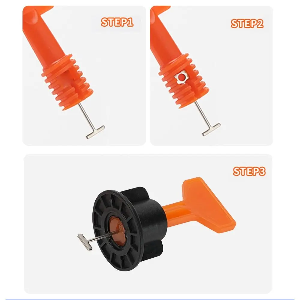 Durable PP Tile Leveling System Kit Multifunctional Reusable Tile Lifting Tool Adjustable Tile Leveler Adjuster Building