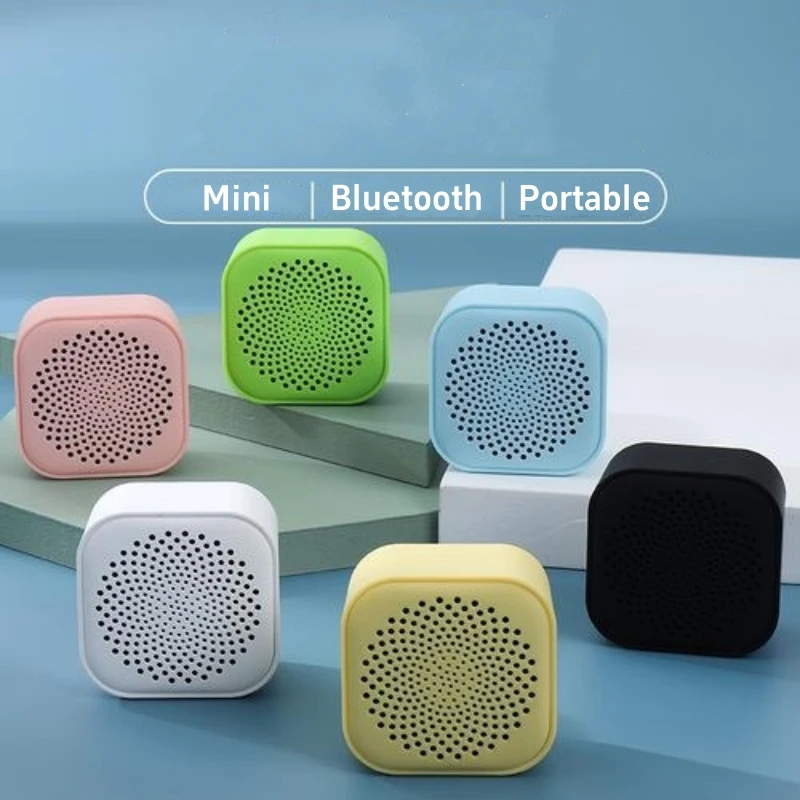 Outdoor Wireless Speaker Small Size Mini Speakers Cute Desktop Subwoofer 3D Stereo Music Portable Home Sound Box