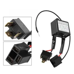 2pcs Alloy LED Negative Converter Polar Negative Switch Harness Adaptor Reversed Polarity for H4