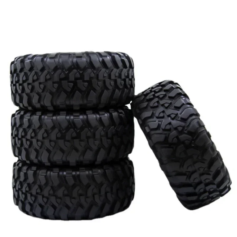 RC 120MM 1.9" Rubber Rocks Tires For 1:10 RC Rock Crawler Axial SCX10 Canyon Trail Trax TRX4 TRX6 #8174