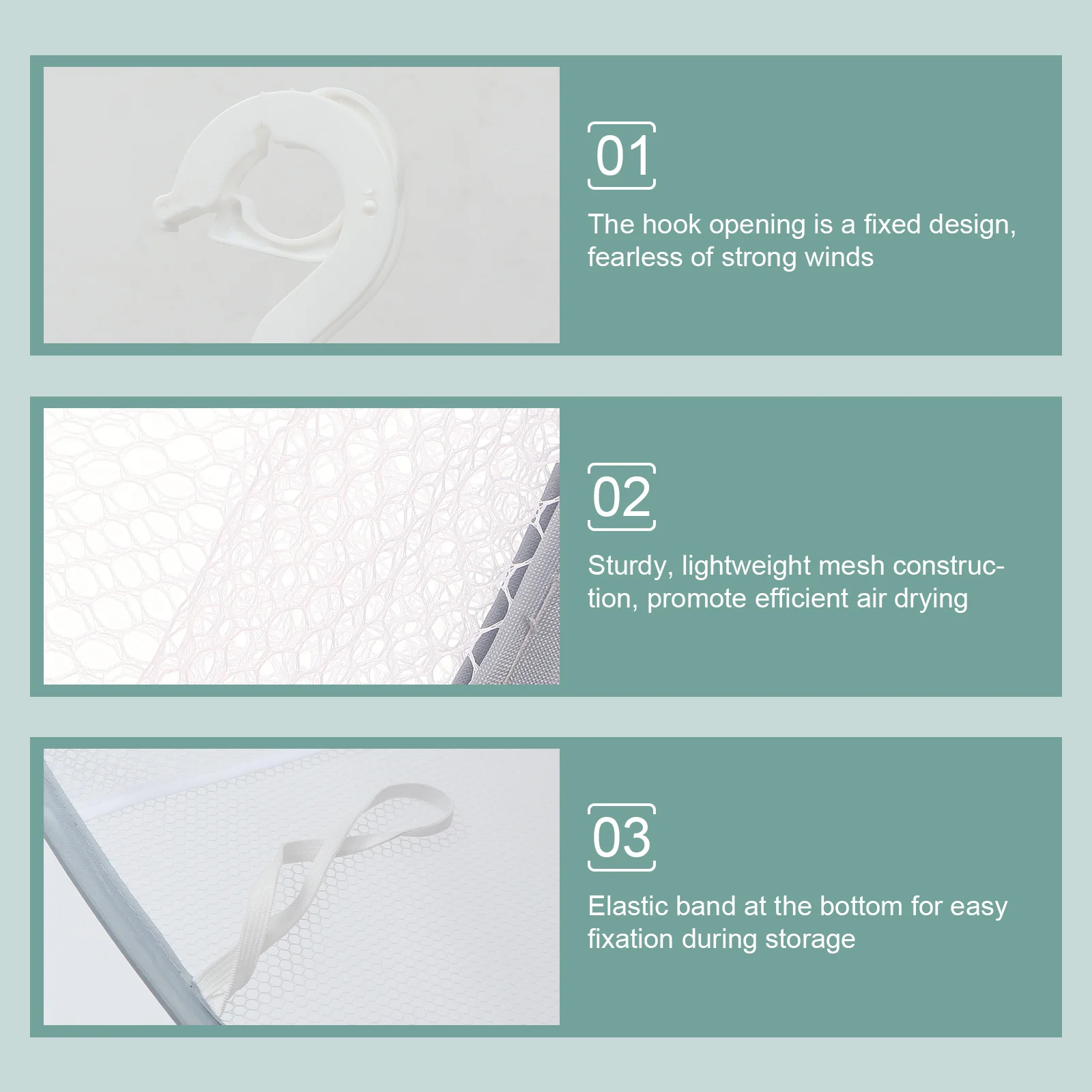 

Folding Laundry Drying Rack Mesh Basket Dryer For Indoor Outdoor Use Lightweight Clothes Hanging Net Shoe Sock Dryer