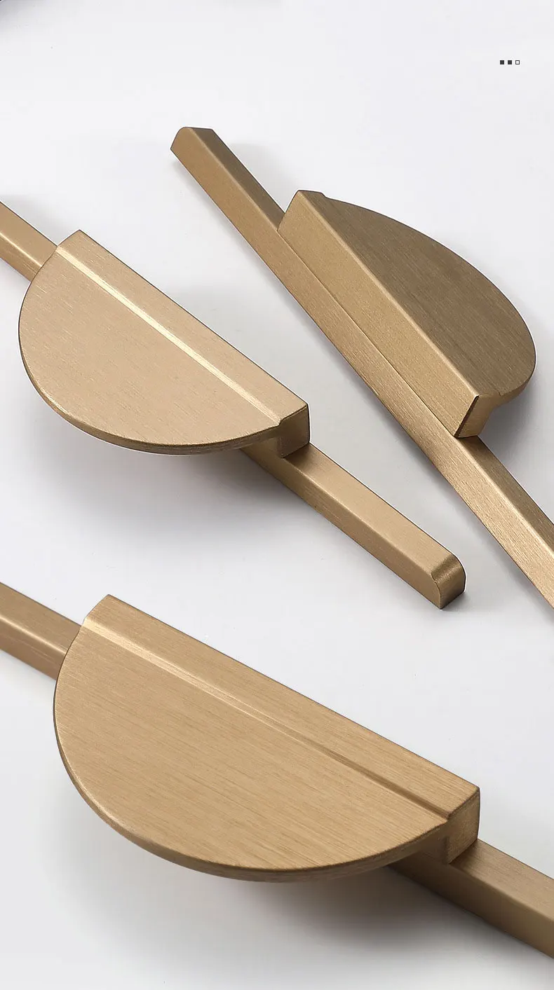 Yutoko moderne dark gold grau runde schrank tür griffe schublade zieht 200mm 500mm küche schrank möbel griffe hardware – Detail 13