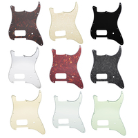 11 Holes Single Uncovered Humbucker and Pot Slot Guitar Pickguard USA/Mexico Fender Tom Delonge for Strat Style Electric Guitar