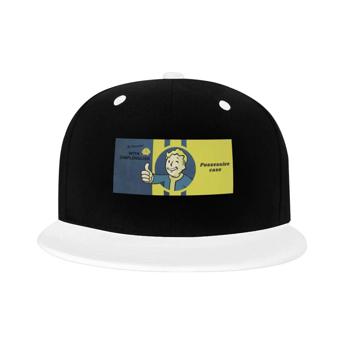 VAULT-TEC Prepare For The Future Possessive Case Baseball Caps Hip-hop Hats Outdoor Adjustable Sunscreen Hat