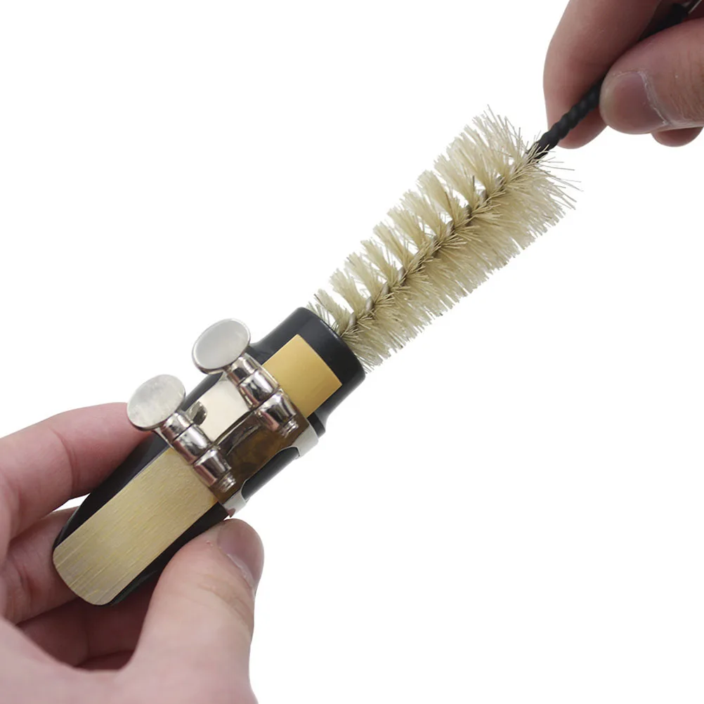 

Sax Cleaning Kit High Quality Plastic Durable Saxophone Device Supply Flute Care Reed Clip Brush Musical Instruments Accessories