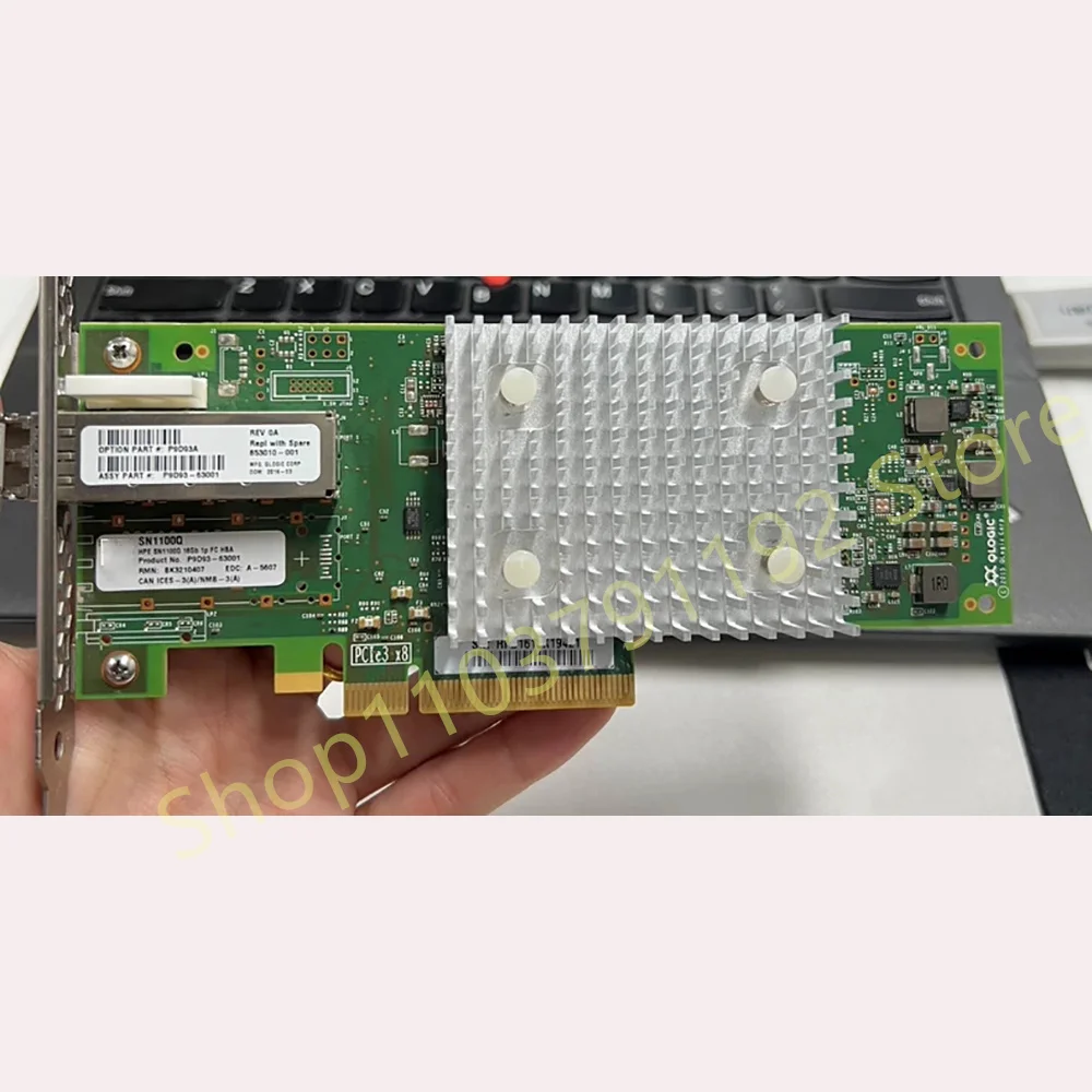 

Высоконадежная и высококачественная однопортовая карта HBA 16G FC P9D94A 853011-001 SN1100Q QLE2690
