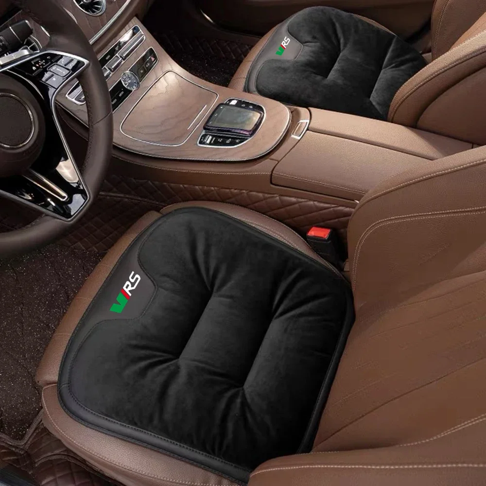 Warm Car Seat Cover Cushion Anti-slip Front Chair Seat Breathable Pad VRS for Skoda Octavia 3 2 A5 MK3 Kodiaq Superb Fabia