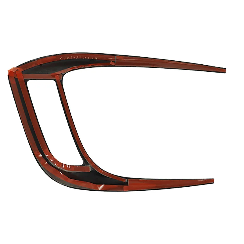 For Suzuki Vitara 2016-2020 Auto Front Fog Light Cover Grill Daytime Running Lamp Frame Trim ABS Decorative Sticker Accessories