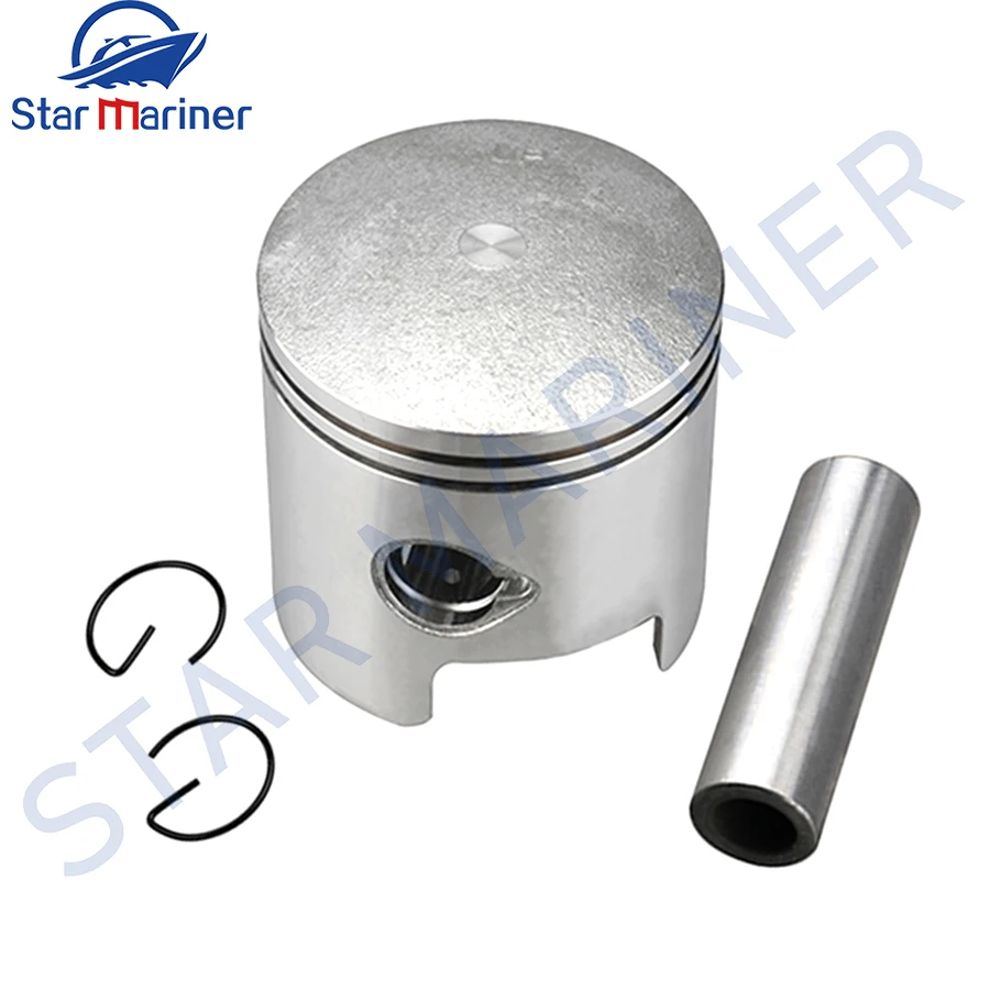 3C8-00004-3 Piston Kit 3C8-00004 3C8-87123 +0.5MM Ring For Tohatsu 40HP 50HP M40D M50D Mercury Mariner 3Cyl 40HP 50HP 779 96152