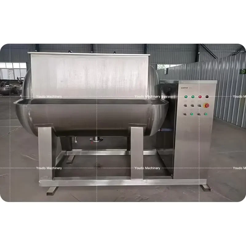 Industrial Automatic Electric Self Rotating Heating Cream Candy Cooking Pot Sauce Mixer Cooking and Mixing Kettle Machine