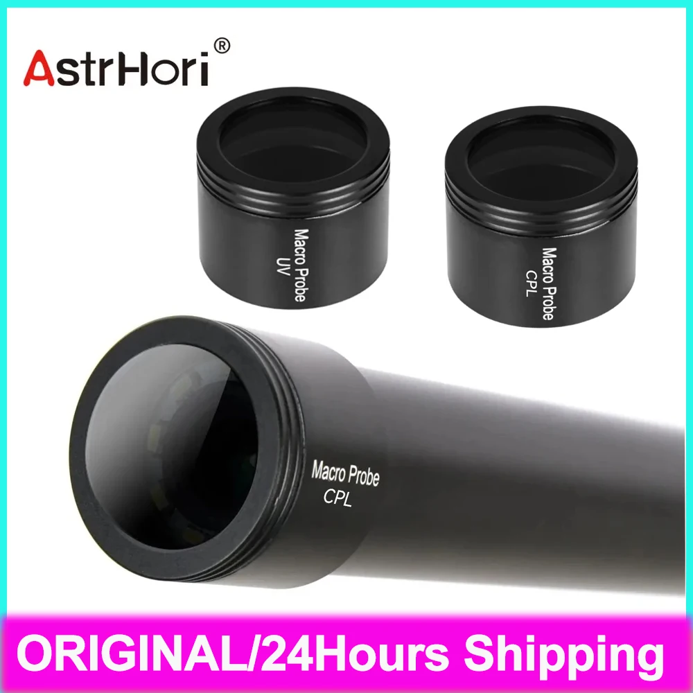 AstrHori CPL polarizador filtro UV y filtro UV Protector de lente gafas protectoras para astrHori 18mm f8 28mm f13 lente Macro