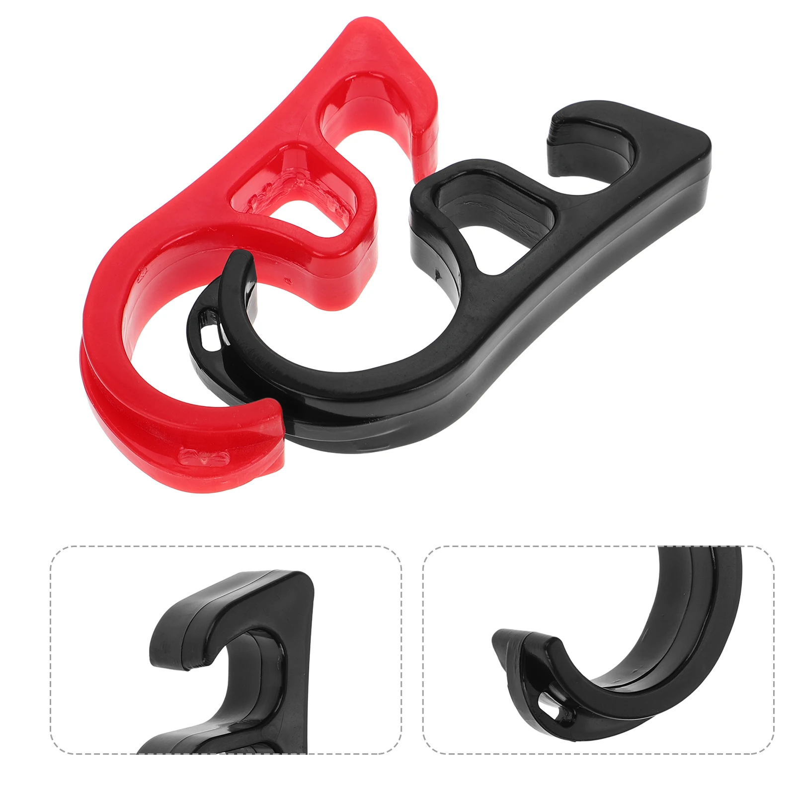 

2pcs Motorcycle Brake Lever Handlebar Lock Abs Security Hook Universal Anti-Theft Locking Hook For Scooter