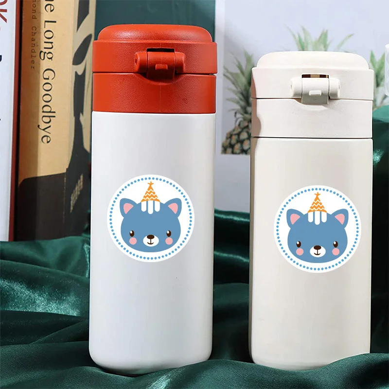 100-500pcs Cute Animal Pattern Stickers for Teachers Classroom Supplies Encouragement Sticker for Reward Kids Stationery Sticker