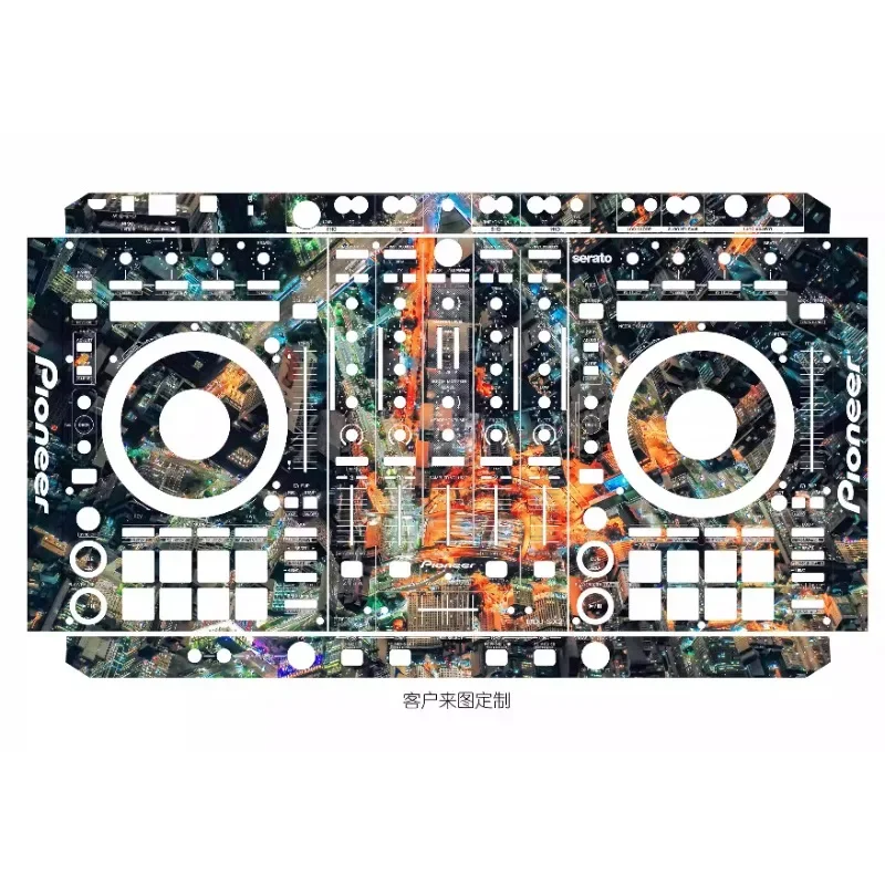 Pioneer DDJ-SX2 Controller Panel Film. Disc Player Personalized Colorful Sticker, Not An Iron Panel