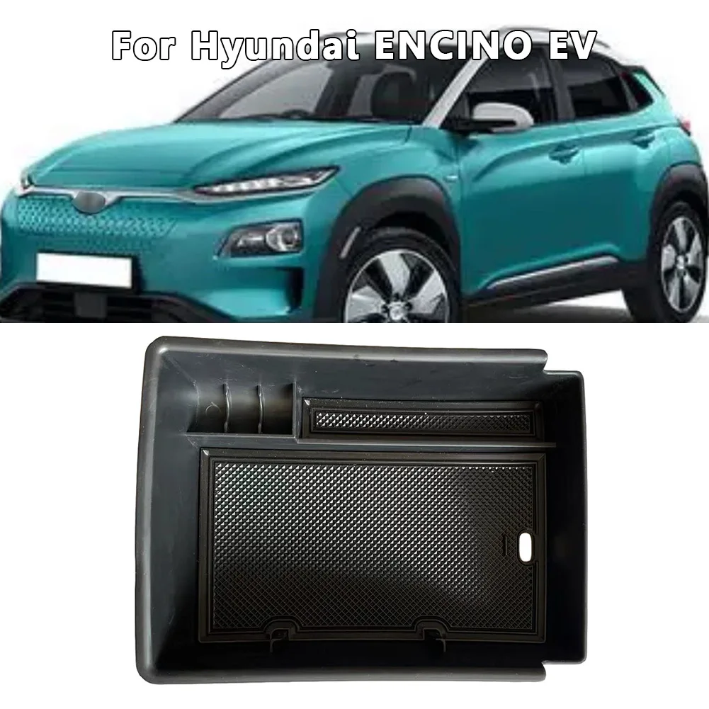 Praktis untuk menggunakan konsol tengah mobil instalasi langsung ENCINO EV cocok untuk Hyundai Tray Holder konektor yang benar