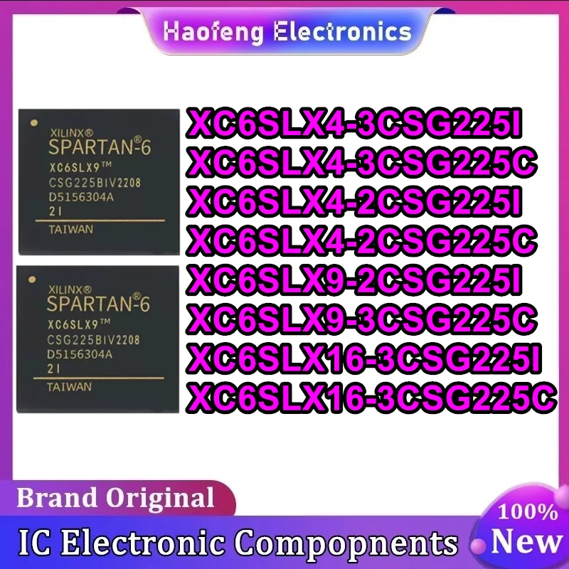 XC6SLX4-3CSG225I XC6SLX4-3CSG225C XC6SLX4-2CSG225I XC6SLX4-2CSG225C XC6SLX9-2CSG225I XC6SLX9-3CSG225C XC6SLX16-3CSG225I XC6SLX16