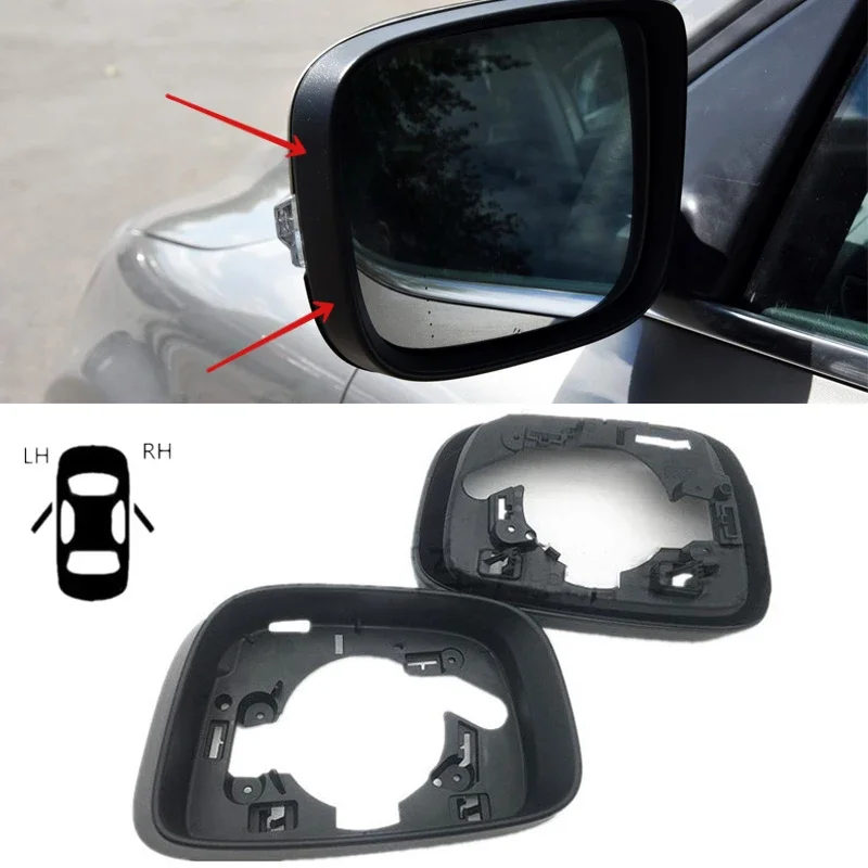 Car Exterior Door Side Rearview Mirror Housing Shell Frame For Volvo XC60 2009 2010 2011 2012 2013 2014 2015 2016 2017