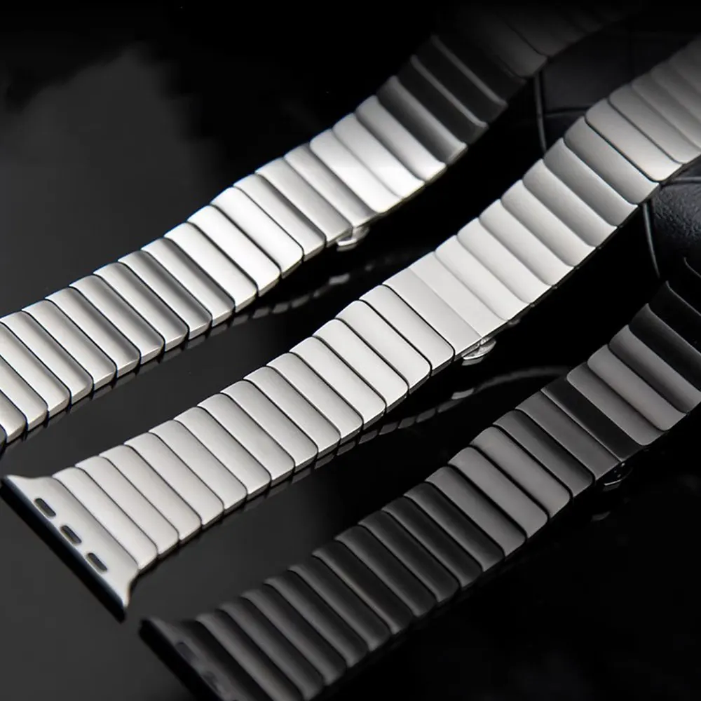 

Stainless Steel Watch Band For Apple Watch Strap S10 46mm Ultra 49mm 44mm 45mm iwatch Series 9 8 7 6 SE Metal Link Bracelet
