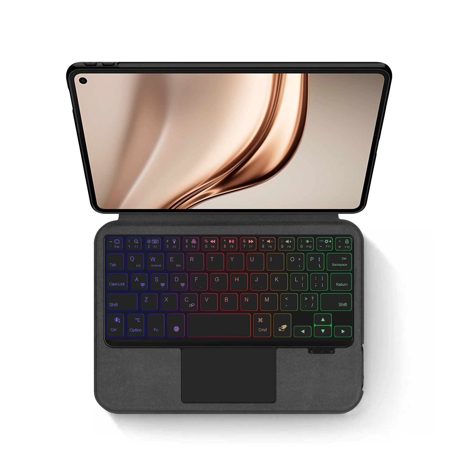 

Чехол с клавиатурой для HUAWEI MatePad Mini 2025, 8,8 дюйма, MLR-AL00 MLR-AL10, чехол для планшета Magic Smart, чехол для клавиатуры, сенсорная панель с подсветкой